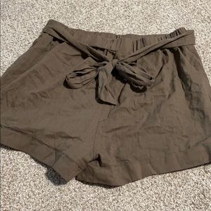 Shein Paperbag Tie-waist Shorts